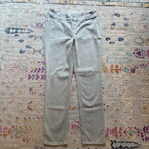 Chico’s skinny leg jeans Perfect Stretch Size 1.5, khaki olive green
